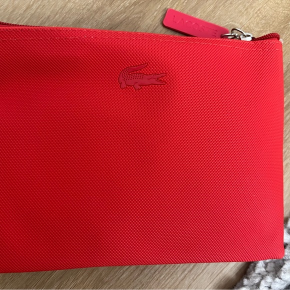 Lacoste Other - NEW Lacoste Bold Red Toiletry Bag